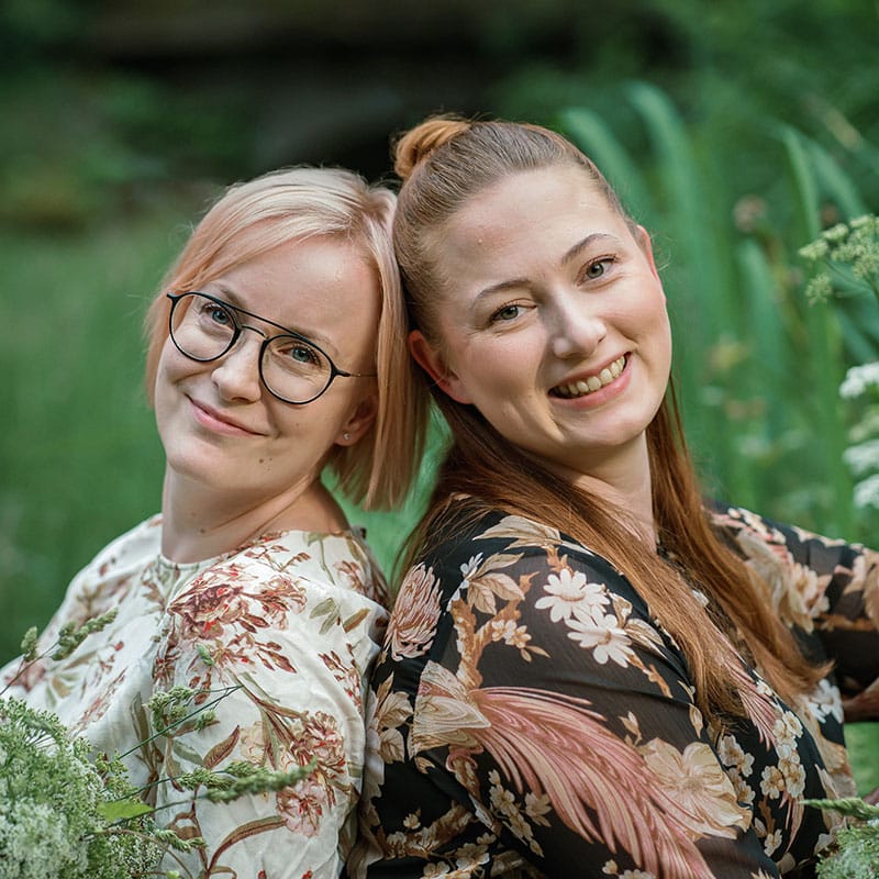 Susanna ja Mari, Ekokampaamo-parturi Salvie - Kuva: Heidi Kristiina